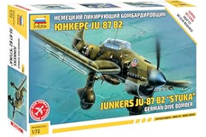 Zvezda 500787306, 1: 72 Junkers JU-87, B-2 Stuka.