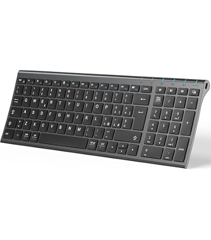 LOGITECH - Tastiera Wireless Craft con Manopola Retroilluminata Colore Nero / Grigio (Layout Svizzero