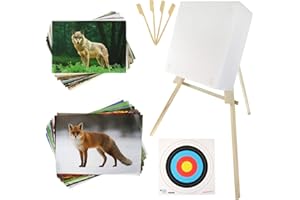 ‎BSW STRONGHOLD BSW STRONGHOLD EINSTEIGERSET | Zielscheibe aus Schaumstoff - inkl. Ständer und Auflagen für Pfeil und Bogen, Bogensport