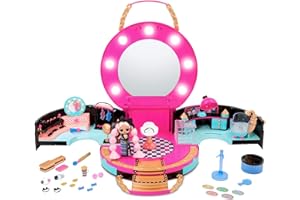 L.O.L. Surprise! LOL Surprise Juego de Salón de Belleza con Exclusiva Mini Muñeca de Moda - 50 Sorpresas con Accesorios - De 6 Años en Adelante