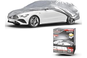 WALSER Plandeka samochodowa All Weather Basic, wodoszczelna, w 100% odporna na warunki atmosferyczne, plandeka samochodowa do użytku na zewnątrz, wodoszczelna plandeka samochodowa, plandeka na