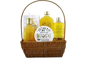 GLOSS ! MAKE UP & ACCESSOIRES Rituals Set de Regalo Mujer | Set Bano perfuma Aceite de Argan | Regalo Cumpleaños Mujer y Mama | Set Regalo Mujer | Regalo Navidad | Cesta Belleza Cuidado y Bienestar | PANIER