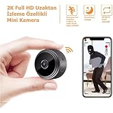 MİNGODAN WiFi Mini G&uuml;venlik Kamerası, İ&ccedil; Mekan, 1080P Full HD, Hareket Algılama, Canlı İzleme, Ortam Dinleme, Mobil Uygulama 