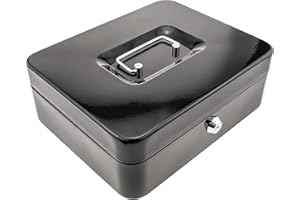 kippen 10033N1 - Cassetta Portavalori Antracite, Dimensioni: 150X120X80 mm.