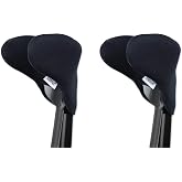 KMINA Padded Elbow Crutch Sleeves, Pads | 2 pcs, Neoprene, Forearm Protector, Double Layer Lining, Firm Fit to the Arm, Made