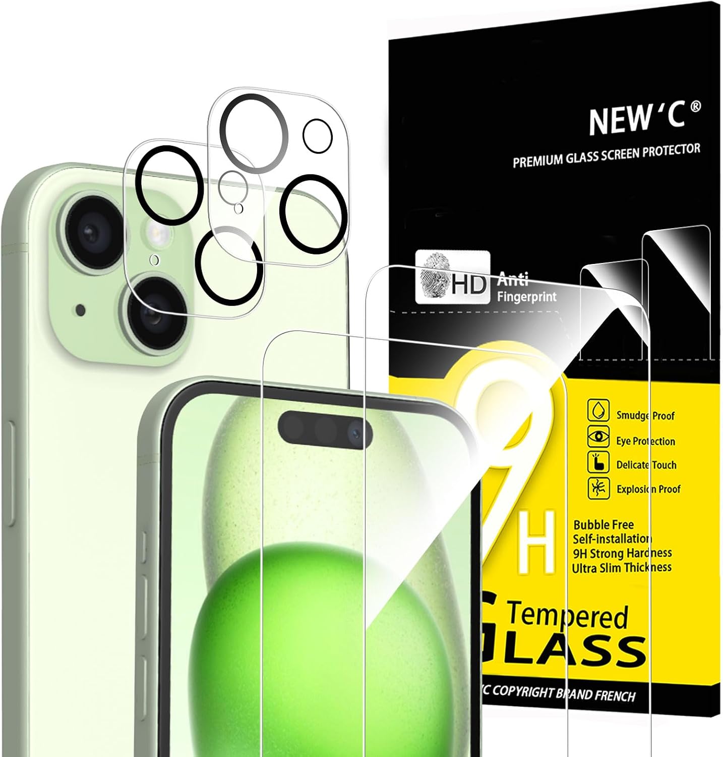 Avis d'Expert & Test Approfondi : NEW C Pellicola Vetro per iPhone 15 Protezion (Sélection)