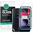 Ibywind Screen Protector For OnePlus 6[2 Pack],9H Hardness Tempered Glass,Easy to Install