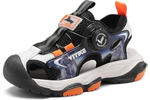 JMFCHI SPORTS Unisex Children's Sandals Boys Girls Breathable Lightweight Summer Shoes