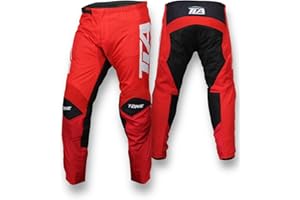 TLA TROOPS LEGEND RACING APPAREL TLA T-One Pantaloni Moto Cross, Enduro, Quad, robusti, Leggeri. Taglie sino 46-6XL per Uomo, Donna, Bambino. Abbigliamento Moto, Tuta Motocross, Enduro, Quad
