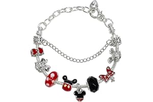 BJPERFMS Mickey Armband, Minnie Armband, Mickey Armbänder, Minnie Armbänder, Mickey Bracelets for Girls Women, Minnie Schmuck Gift for Girls