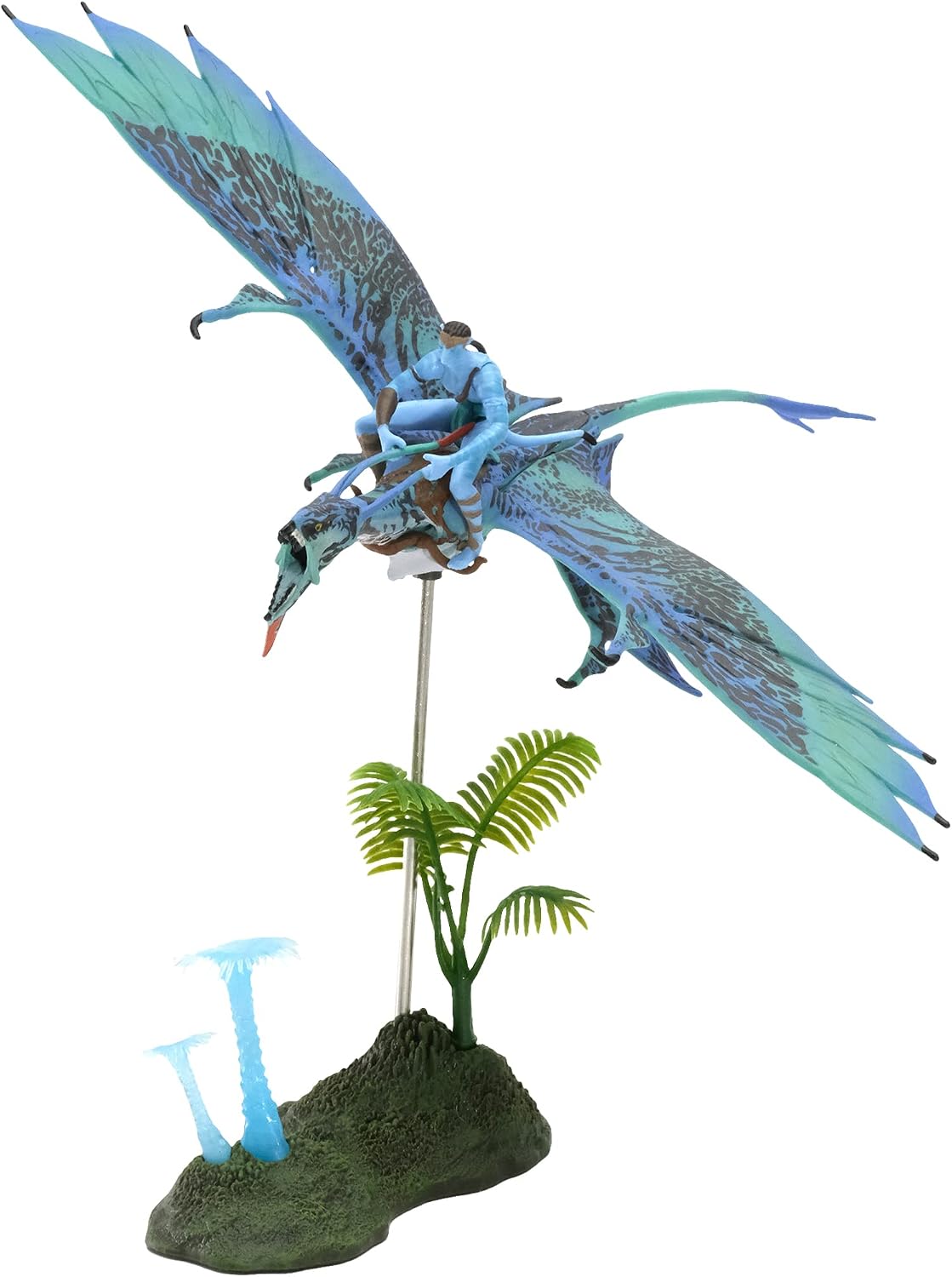 BANDAI - McFarlane - Figura Súper Criatura Mundo Avatar Banshee Bob (Jake) Multicolor TM16396