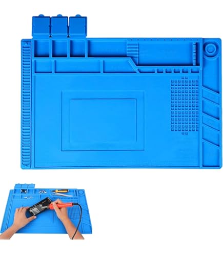 Station De Soudure Antistatique Résistante à La Chaleur - Tapis De Réparation De Tapis De