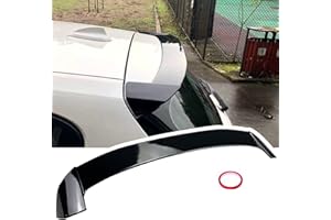 FWNT Ajuste para 1 Serie 118i 125i F20 F21 2011-2018 alerón Trasero de Coche, alerón ABS Negro para Coche, alerón Trasero para Maletero, Apto para Accesorios F20 F21