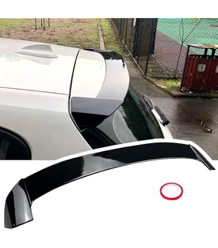 Spoiler Laterale Per BMW Serie 1 F20 F21 2012-2019 - 2 Pezzi In ABS Nero Lucido, Aerodinamico - Foto 6