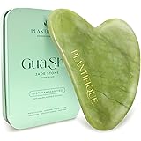 PLANTIFIQUE Gua Sha Jade Stone Tool for Face narzędzie do masażu przeciw starzeniu się narzędzie GuaSha do twarzy produkty do