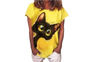 KMDWQF Women's Tops Fashion Shirt Running Tops for Women Long Sleeve Cotton Long Sports T Shirts for Women UK Gifts for Students from Teachers Bargains of The Day Sale