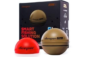 Deeper Chirp+2 – utmatningsbar GPS Fiskesökare, för båtfiske, isfiske, strandfiske