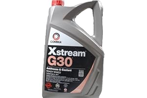 Comma XSM5L Xstream G30 Antifreeze and Coolant Ready Mixed, 5 Liter, Grey
