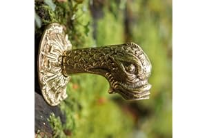 Antikas Distributeur d'eau Koi en laiton gargouille avec tête de poisson 1/2"