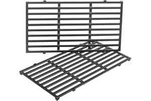 通用 Vnierxful 44,5 cm ruszt do grilla do Weber Spirit Spirit I & II 200 210 (przyciski obsługowe z przodu) kupione210 e220 s210 s220, część zamienna do Weber 7637 żeliwny ruszt zamienny