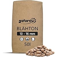 GALAMIO Blähton Keramsit Pflanz Granulat Ton Steine Lava Mulch Drainage Hydro Kultur Substrat Trocken Schüttung Dämmung…