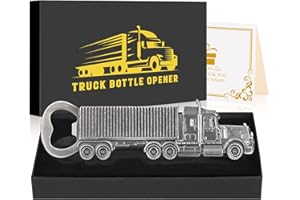 LULLEA Décapsuleur de Bière de Camion - Cadeau pour Chauffeur, Homme, Fête des Pères, Noël - Idée Anniversaire pour Papa, Mari, Grand-Père, Petit Ami