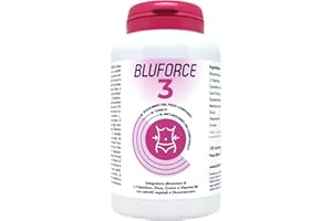 BluForce 120 Compresse - Brucia Grassi Potenti Veloci - Drenante Forte Dimagrante Efficace - Per Dimagrire Velocemente 100% Naturale