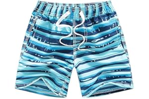 FedMois Pantaloncini da Spiaggia Bambino Ragazzo Costume da Bagno Asciugatura Rapida