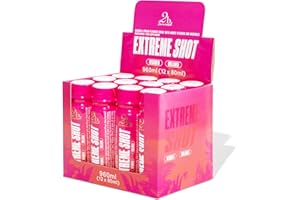 2bTanned Extreme Tanning Shots (12 x 80ml), Tanning Drink with Collagen, Beta Carotene and Vitamin D, Sunbed Tan Accelerator, Mango & Peach