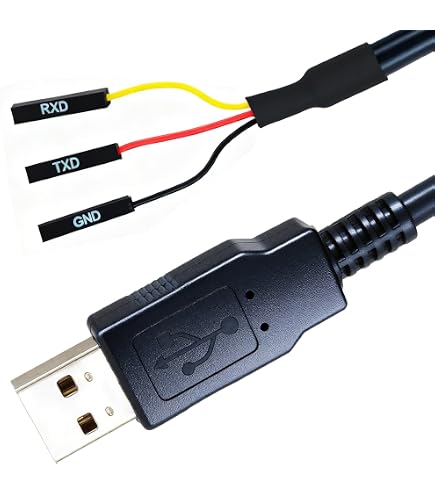 Jxeit TTL-232R-3V3-AJ Cable with Audio Jack Connector with 3.3v