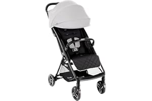 Graco Myavo Poussette de voyage légère avec pliage rapide, de la naissance à environ 4 ans (0-22 kg), se plie rapidement, tient debout une fois pliée, habillage pluie inclus, gris, Steeple Gray