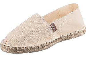 Espadrij L'Originale Classic Nature Natur leinen beige Herren Espadrilles Sommerschuhe Leinen (43)