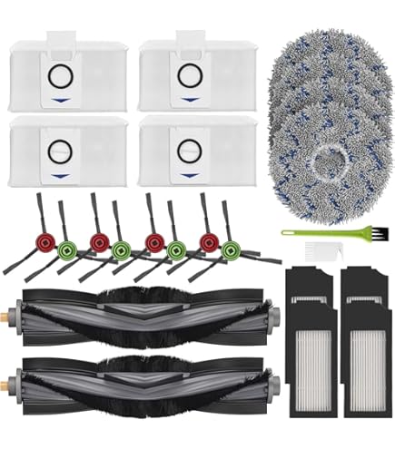 PièCes de Rechange pour Accessoires D'Aspirateur Robot DEEBOT X1 Omni
