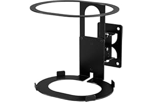 Dinghosen Support mural réglable pour haut-parleur Sonos Move - Inclinable et pivotant - Support mural réglable pour haut-parleur portable Sonos Move Smart - Noir