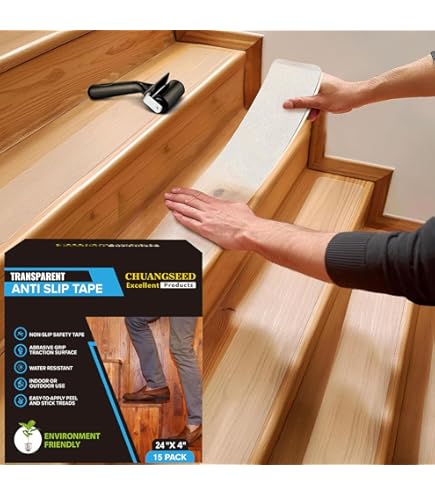 Ruban Adhésif Antidérapant, 10 Cm X 10 M Ruban Autocollant Anti-dérapante, Noir Bandes Antidérapantes Avec Ruban Adhésif Antidérapant Pour Escaliers Marches Échelle Plancher Intérieur Extérieur