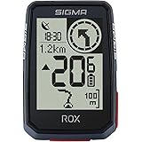 SIGMA SPORT ROX 2.0 Black | Fahrradcomputer kabellos GPS & Navigation inkl. GPS Halterung | Outdoor GPS Navigation für pures