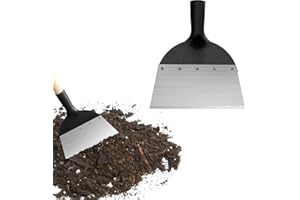 May Huang Wielofunkcyjna łopata do czyszczenia, łopata do czyszczenia ogrodu, łopata do czyszczenia chwastów ogrodowych, łopata do czyszczenia chwastów, motyka ogrodowa do gospodarstwa domowego na