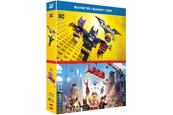 Lego Batman, le film + La Grande Aventure Lego - Coffret Blu-ray 3D - DC COMICS