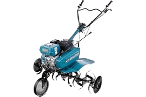 K&S KÖNNER&SÖHNEN Könner & Söhnen KS 7HP-950A Petrol Floor Hoe, Engine Volume 212 cm3, Garden Cultivator, Max. Plow Depth 31 cm, Weight 62 kg, Garden Tiller for Yard Peases, Flower and Garden Beds