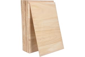 Veemoon 20 Sheets Taekwondo Wooden Breaking Boards 10pcs 0.3cm 10pcs 0.6cm Punching Wood Boards for Karate Practice Performing