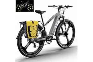 cysum MTB Bicicleta electrica Hombre 29 Pulgadas, Bici eléctrica montaña Adulto, Bicicleta Todoterreno electrica, batería Litio extraíble 672Wh, Alcance de 75-90 km, Freno de Disco hidráulico