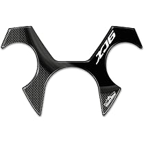 Protège-Réservoir Adhésif 3D Résine Compatible Yamaha XJ6 - Rouge