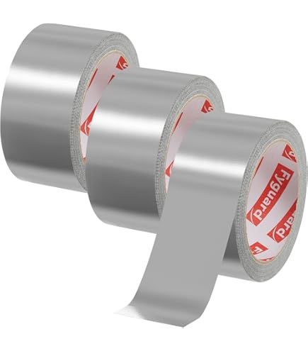 Repair Sealing Duct Tape Super Sticky Heavy Duty Silver Duct Tape – 3 Rolls, 45mm X 50m, Strong Waterproof Adhesive For Indoor & Outdoor Repairs Strong Tape - View #2