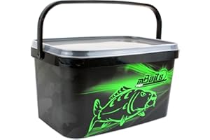 ‎ANGEL-BERGER Magic Baits Angeleimer Boilie Bait Bucket Eimer Futtereimer Angelköder Eimer Karpfenangeln