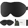 onaEz Sleep Masks, 2023 Upgraded 100% Darkness 3D Sleep Eye Mask with 12mm Recessed Eye Sockets, Breathable Comfortable Soft Milk Ice Silk Sleeping Mask for Traveling Napping All Night Sleeping Yoga