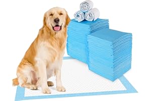 MAKERFIRE RCruning-EU Lot de 40 Tapis éducateurs pour Chiots Tapis Absorant Couche inférieure imperméable 60 x 60 cm