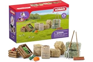 Schleich 42105 Kit de nourriture, dès 5 ans, Horse Club - accessoires, 19 x 6,7 x 11,3 cm