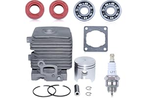Gubeter Cilindro 34Mm Kit, Per Sthil Fs38 Fs45 Fs46 Fs55 Km55 Hl45 Fs45L Fs45C Fs46C Km55C Km55R Km55Rc, 41400201202 41400302004 41400292300 41400210300 41400003 4040030404