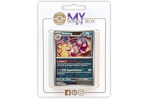 MY-BOOSTER Nidoking 034/165 Holo ou Reverse (aléatoire) - Myboost X Écarlate et Violet 3.5-151 Coffret de 10 Cartes Pokémon Françaises