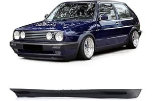 ‎CARPARTS-ONLINE Sport Front Spoiler Lippe für breite Stoßstange für VW Golf 2 GL GTI 83-92